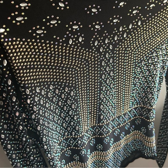 Fashion Nova, Very unique, Beautiful Sparkly bodysuit, size XL, New with tags - Picture 3 of 8